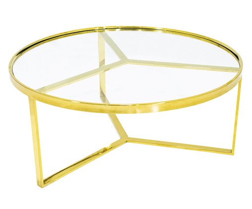 Mesa de Centro Doux, Dourado | WestwingNow