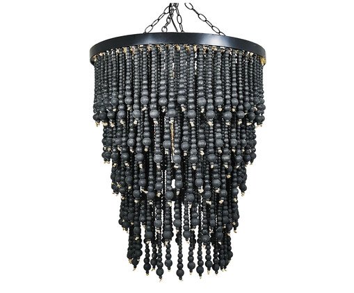 Lustre de Teto Eunice Preto, Preto | WestwingNow