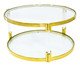 Mesa de Centro com Tampo, Dourado | WestwingNow