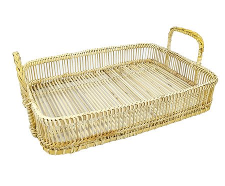 Bandeja Pequena em Rattan | Westwing