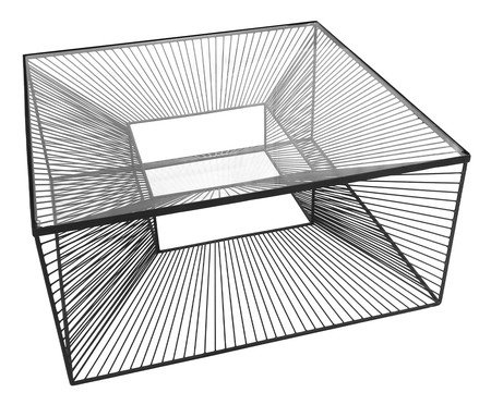 Mesa com Tampo Usutu Preta | Westwing