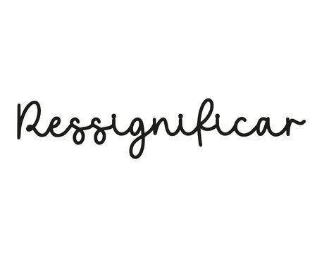 Palavra De Parede Ressignificar | Westwing