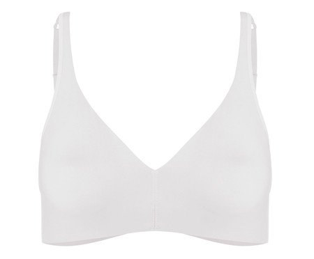 Sutiã Leve Básico - Taça B - Branco | Westwing