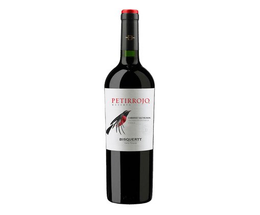 Vinho Chileno Bisquertt Petirrojo Reserva Cabernet Sauvignon Rubi, Colorido | WestwingNow