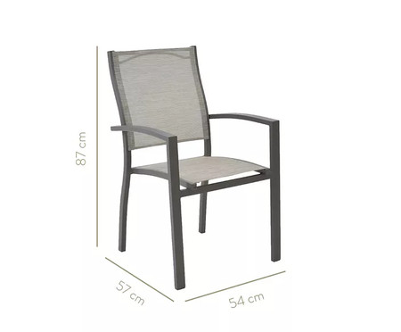 Cadeira Angra Tela - Amendoa | WestwingNow