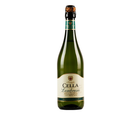 Vinho Cella Lambrusco Bianco Amabile Bco