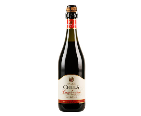 Vinho Cella Lambrusco Dell'Emilia Rosso Igt