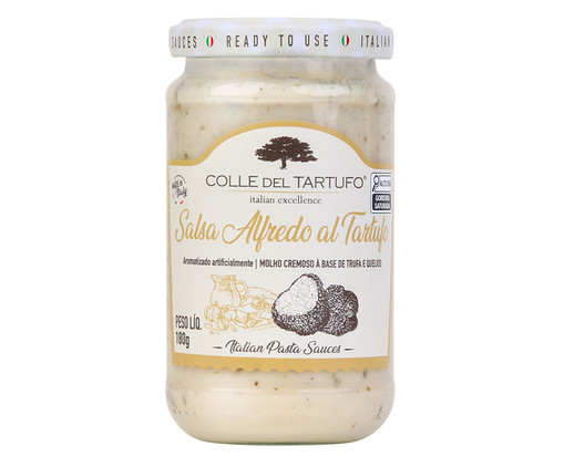 Molho Alfredo Trufado Colle Del Tartufo, Colorido | WestwingNow