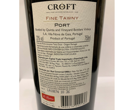 Vinho Croft Fine Tawny Tto | WestwingNow