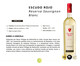 Vinho Branco Chileno Escudo Rojo Reserva Sauvignon Amarelo Palha, Colorido | WestwingNow