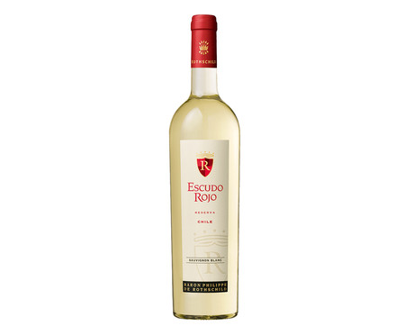 Vinho Branco Chileno Escudo Rojo Reserva Sauvignon Amarelo Palha