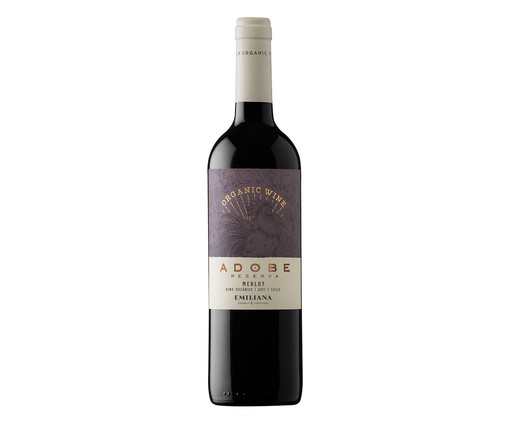 Vinho Tinto Emiliana Adobe Merlot, Colorido | WestwingNow