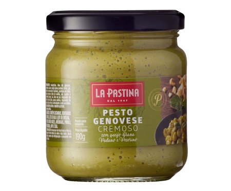 Molho Pesto Genovese Cremoso La Pastina