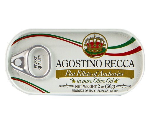 Filé de Anchova em Azeite de Oliva Siciliano Agostino Recca - 50g, Colorido | WestwingNow