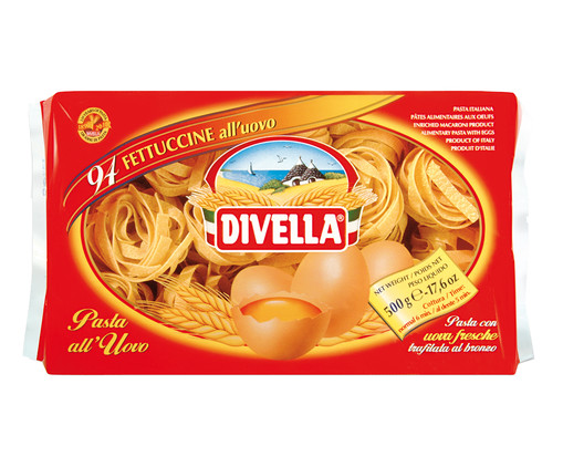 Massa Divella Fettuccine All'Uovo N°094, Colorido | WestwingNow