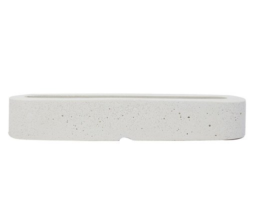 Base Elíptica Branca, multicolor | WestwingNow