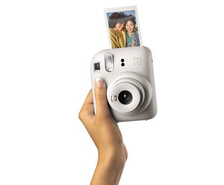 Câmera Instax Mini 12 - Branco Marfim | Westwing