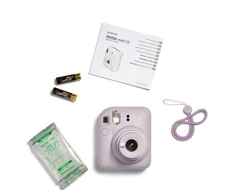 Câmera Instax Mini 12 - Lilás Candy | Westwing