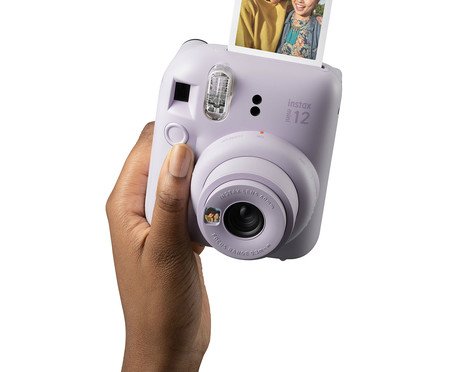 Câmera Instax Mini 12 - Lilás Candy | Westwing