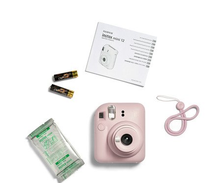 Câmera Instax Mini 12 - Rosa Gloss | Westwing