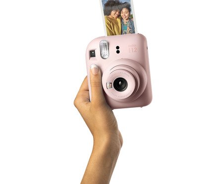 Câmera Instax Mini 12 - Rosa Gloss | Westwing