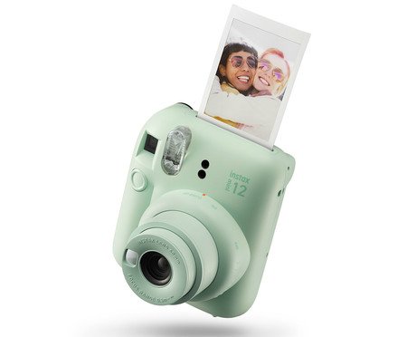 Câmera Instax Mini 12 - Verde Menta | Westwing