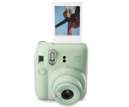 Câmera Instax Mini 12 - Verde Menta | Westwing