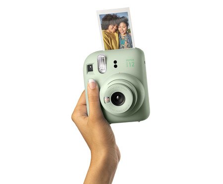 Câmera Instax Mini 12 - Verde Menta | Westwing