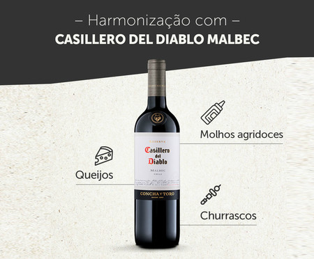 Vinho Chileno Casillero Del Diablo Malbec | WestwingNow