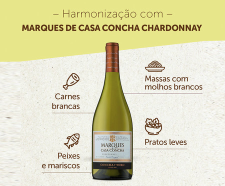 Vinho Chileno Marques de Casa Concha Chardonnay | WestwingNow