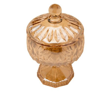 Bomboniere em Cristal Louise Âmbar | Westwing