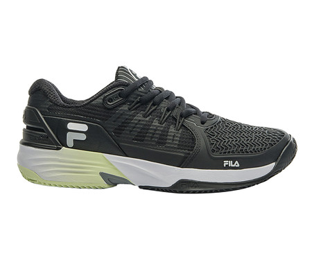 Tenis Fila Float Verve Feminino Black, Silver e Lime Cream