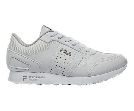 Tenis Fila Classic Runner Sl Feminino White, Silver e Grey