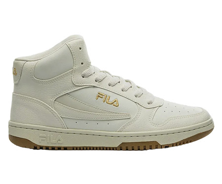 Tenis Fila Fx-33 High Feminino Vaporous Gray e Golden