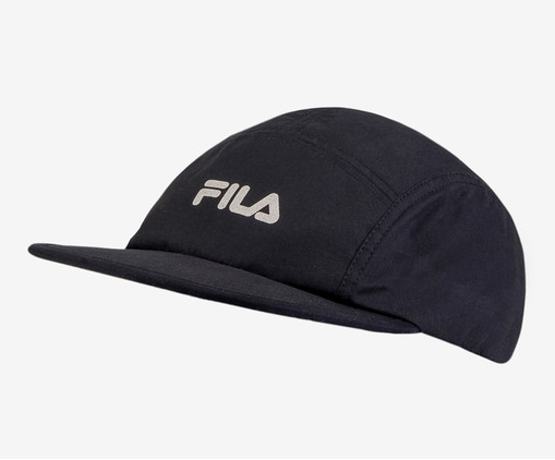 Boné Unisex Fila 5 Panel Fast Preto, black | WestwingNow