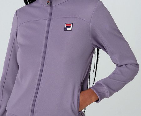 Jaqueta Feminina Fila Tênis Club Lilas Acinzentado | Westwing