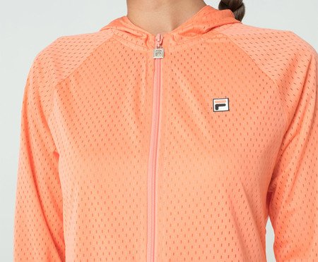 Jaqueta Feminina Fila Beach Fresh Laranja Coral | Westwing