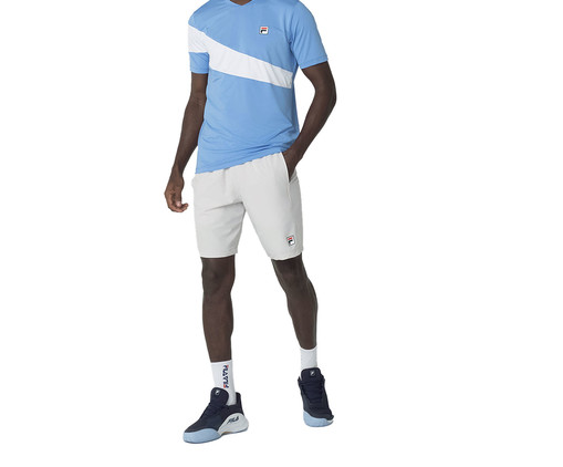 Bermuda Masculina Fila Player F-Box Ii Cinza Claro, grey | WestwingNow