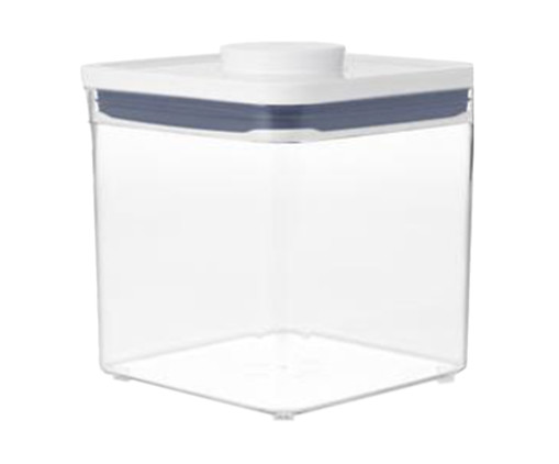 Pote Organizador Pop Square, Transparente | WestwingNow