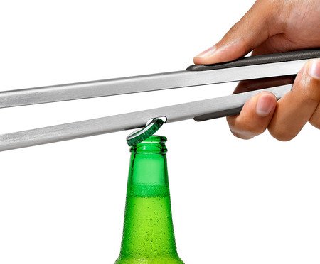Pinça e Espátula para Churrasco em Inox | Westwing