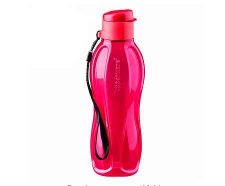 Eco Tupper Redonda P Vermelho