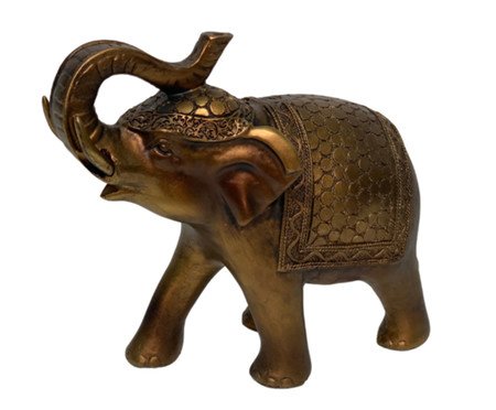 Escultura Elefante Acobreado | Westwing