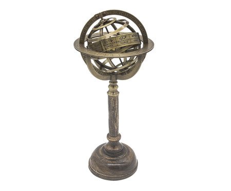 Astrolábio Decorativo Dourado | Westwing