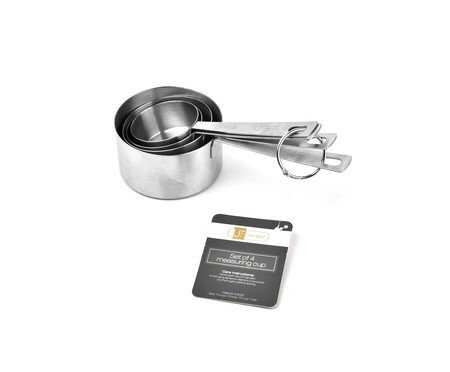 Jogo de Medidores Quirino - Prata | Westwing