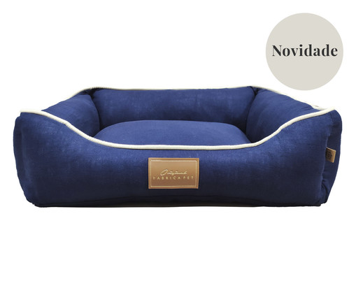 Cama Linho Azul Marinho, Colorido | WestwingNow