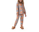 Pijama Manga Longa Infantil Cinza, Colorido | WestwingNow