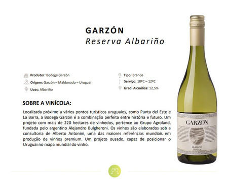 Vinho Garzón Reserva Albariño Amarelo Palha | WestwingNow