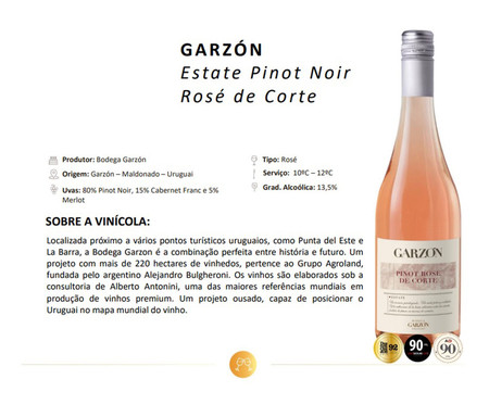 Vinho Rosê Garzón Estate Pinot de Corte Salmão | WestwingNow