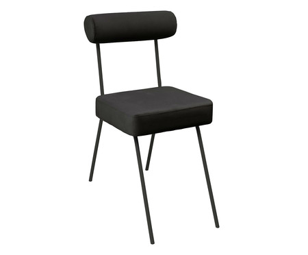 Cadeira Rolinho - Preto