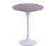 Mesa Saarinen Lateral São Gabriel Base Branca, Branco | WestwingNow